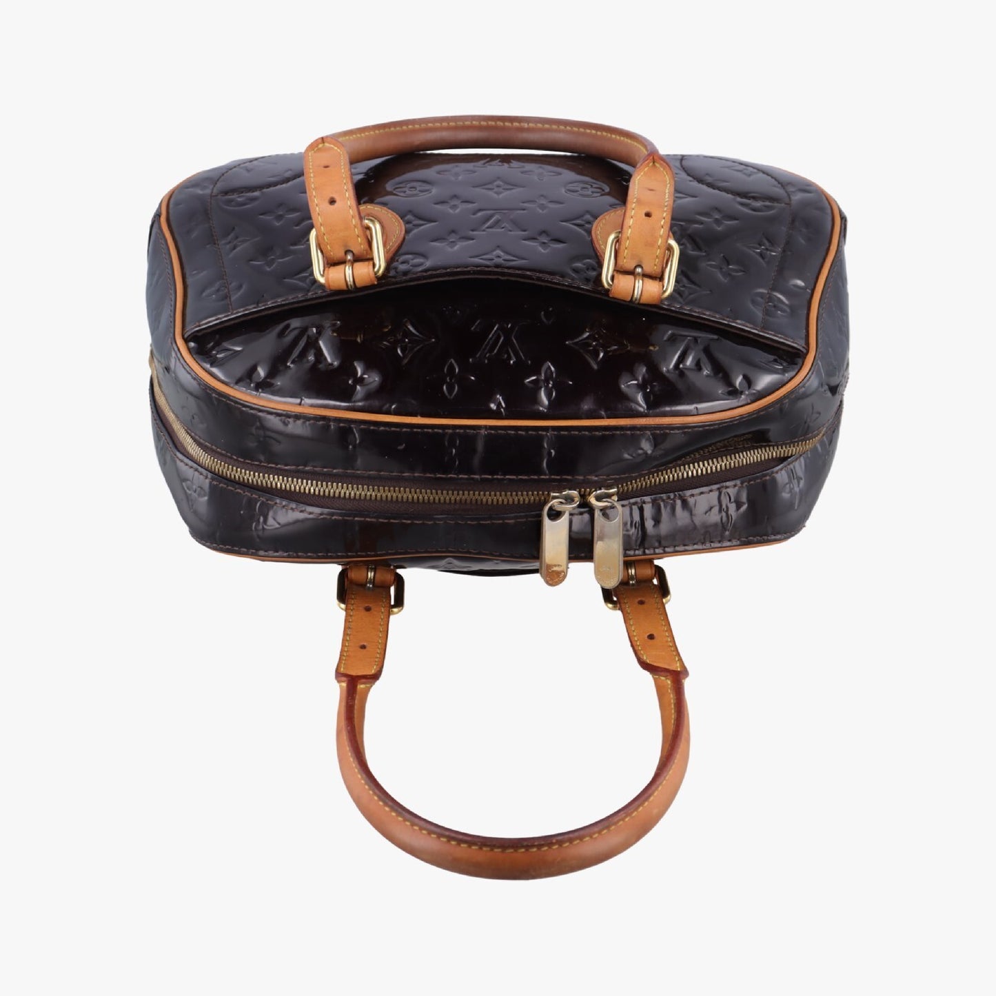 LOUIS VUITTON Summit Drive Amaranthe Vernis M93516 Handbag, unknown production number