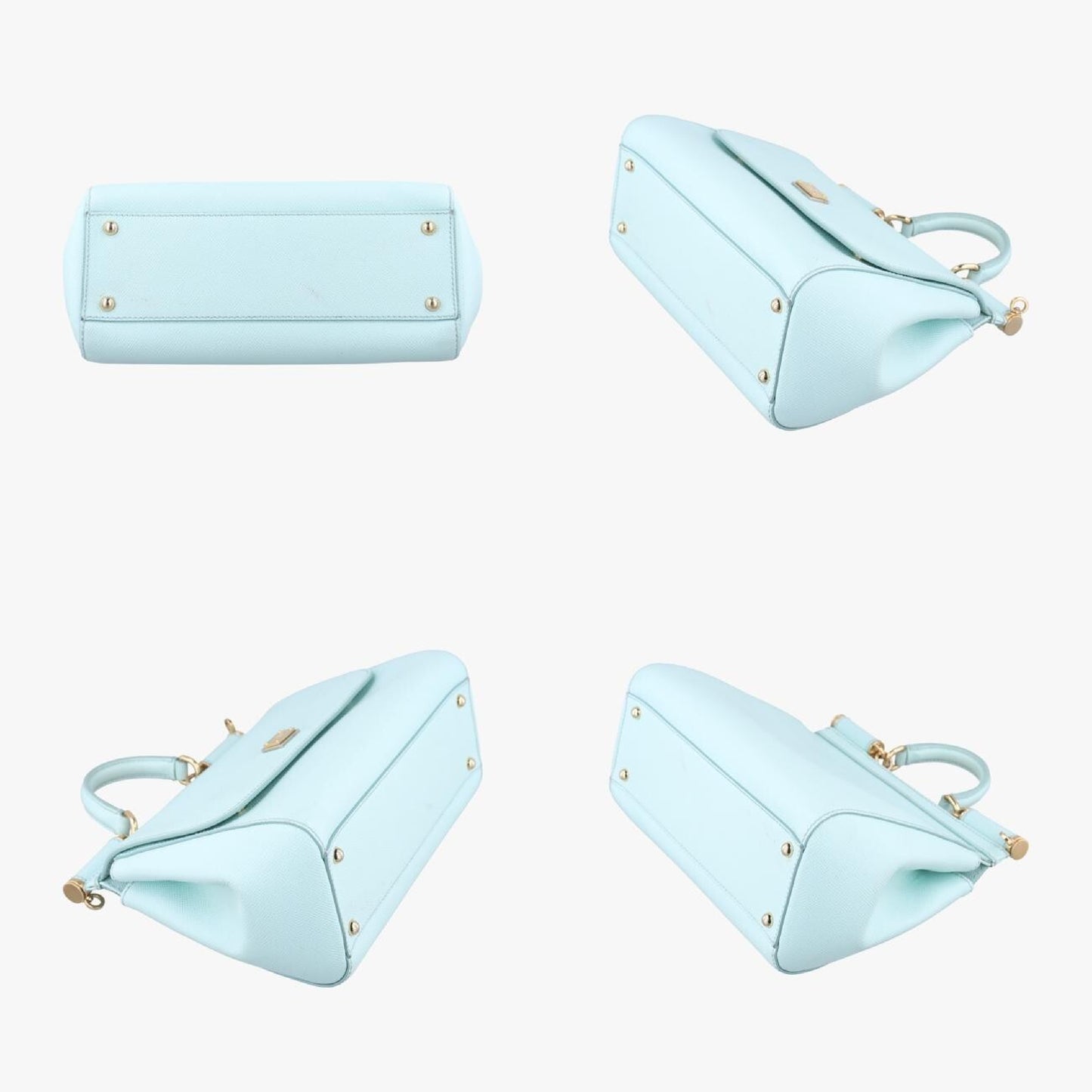 Sicily Green Leather 40 Shoulder Bag