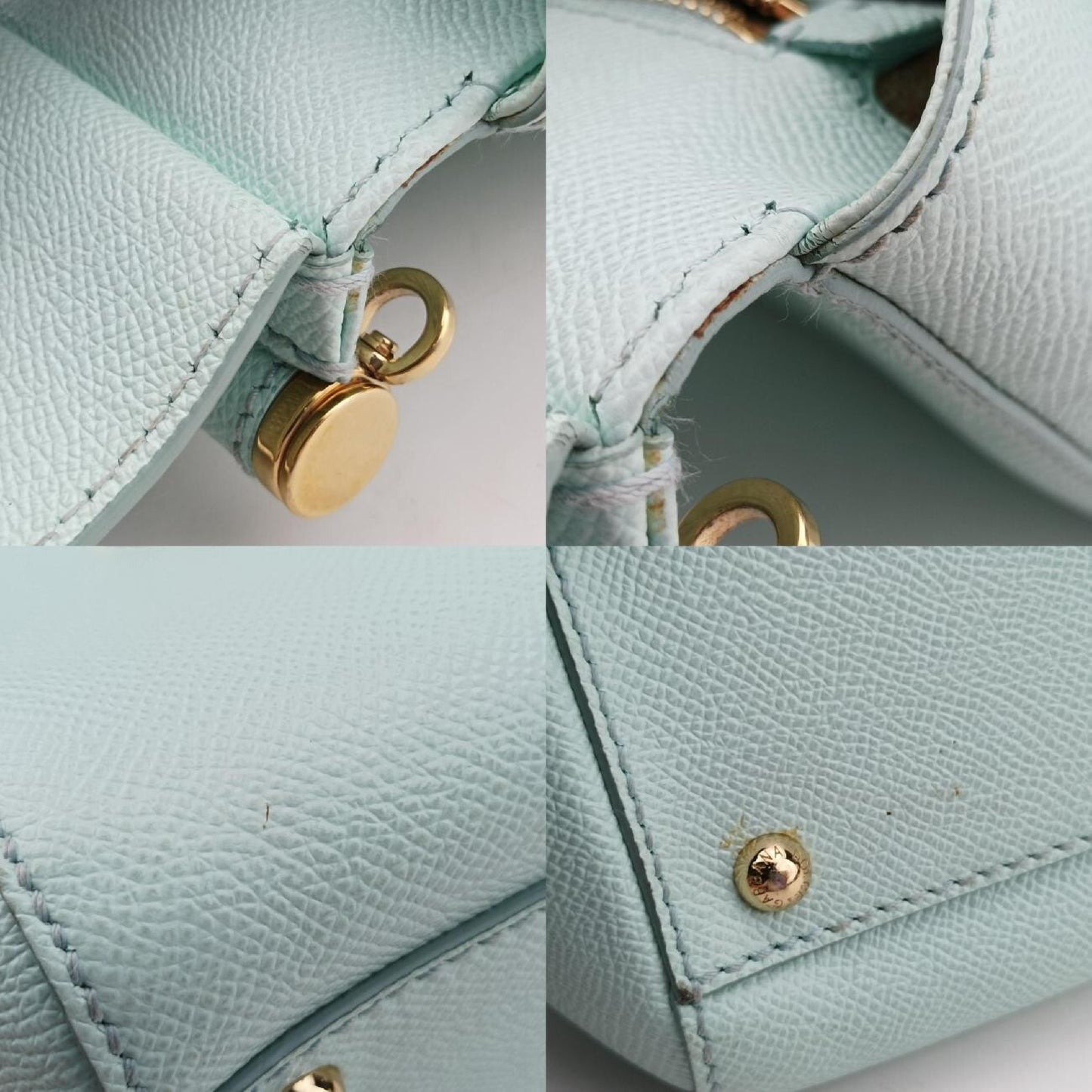 Sicily Green Leather 40 Shoulder Bag
