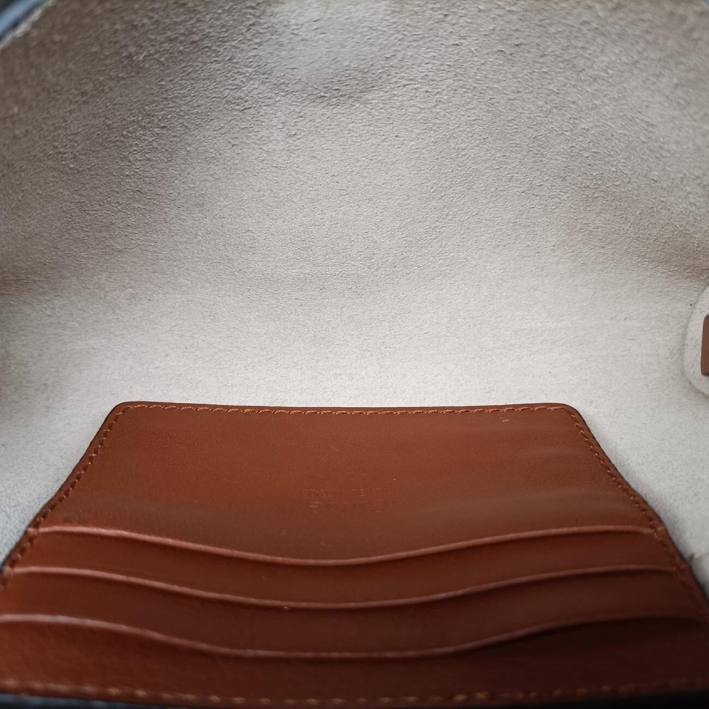 Chloe Faux Brown Suede x Leather 03 17 75 65 Shoulder Bag
