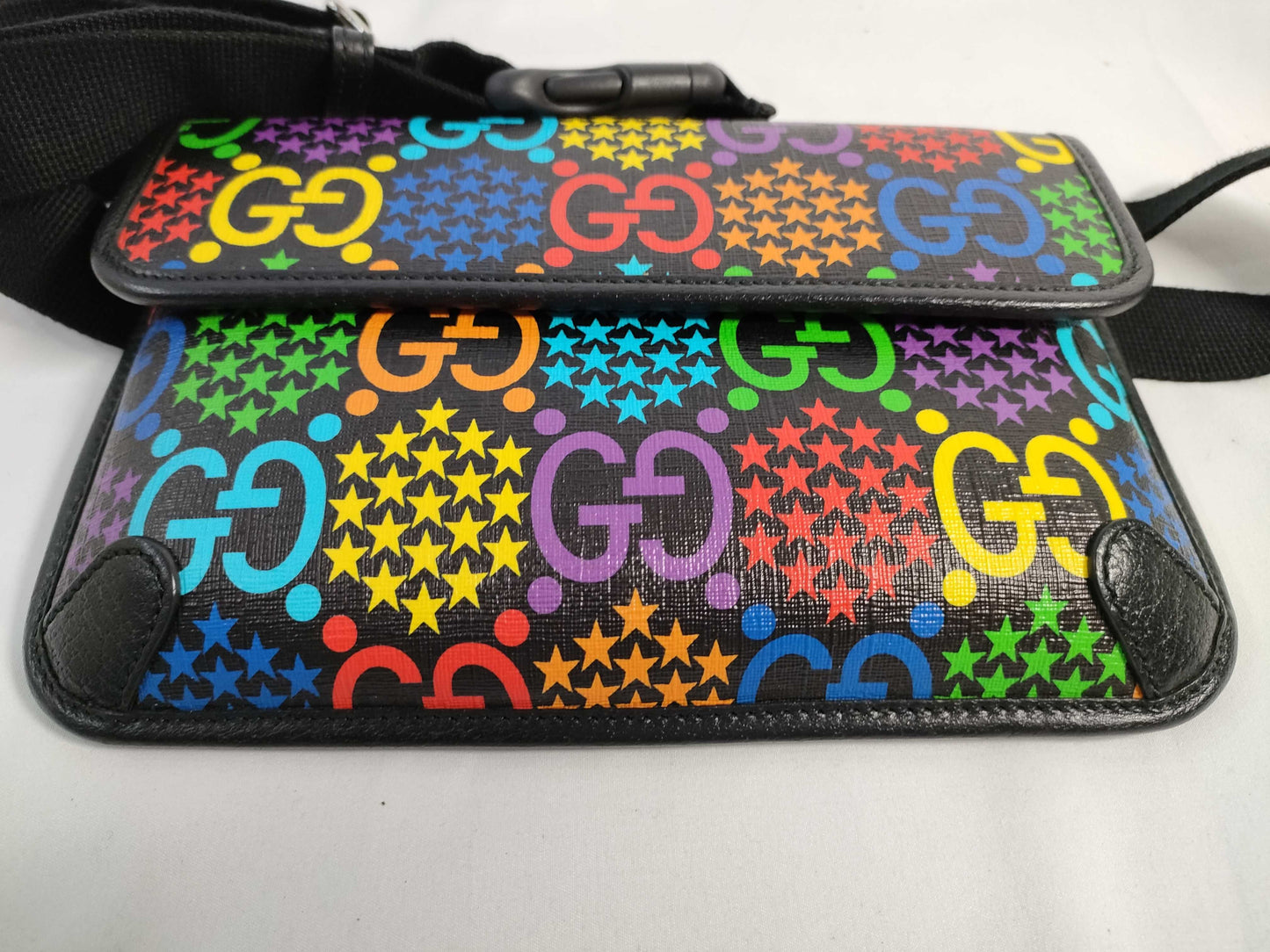 GUCCI GG Psychedelic GG Body Bag, Colorful Shoulder Bag