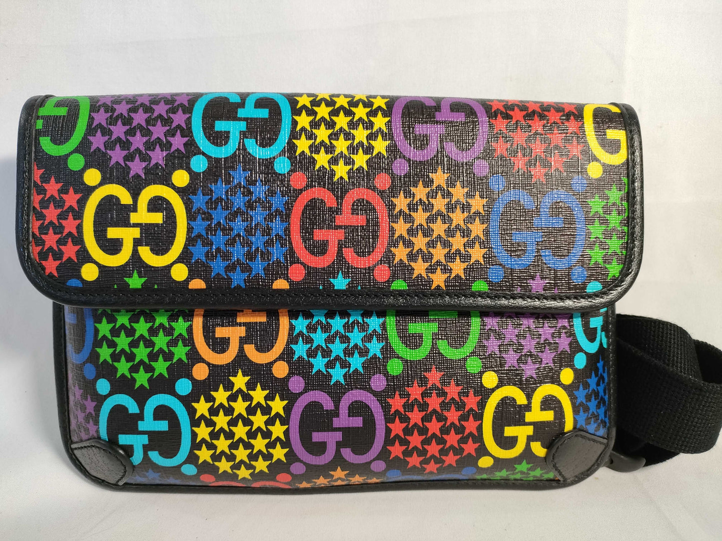 GUCCI GG Psychedelic GG Body Bag, Colorful Shoulder Bag