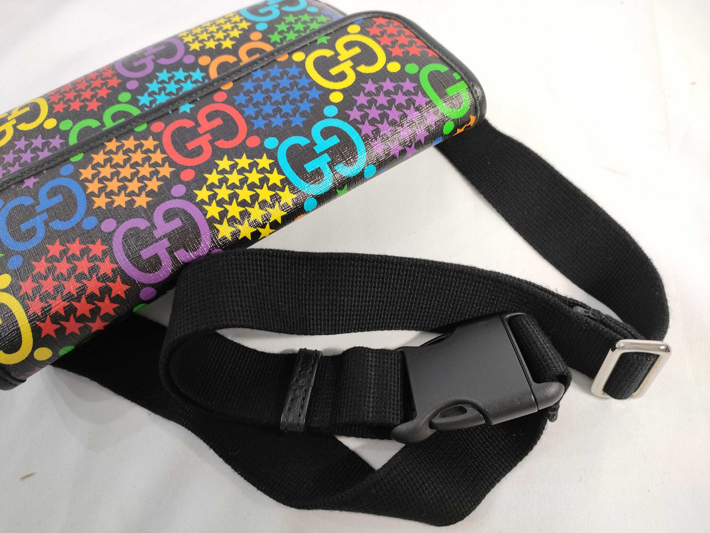 GUCCI GG Psychedelic GG Body Bag, Colorful Shoulder Bag