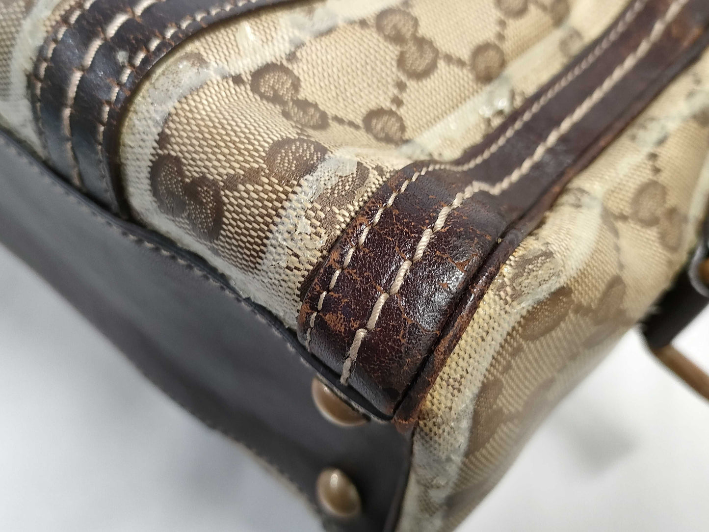 GUCCI GG Gucci Duchessa Handbag Boston Bag GG Handbag