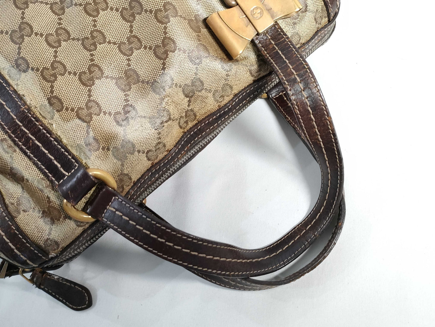 GUCCI GG Gucci Duchessa Handbag Boston Bag GG Handbag