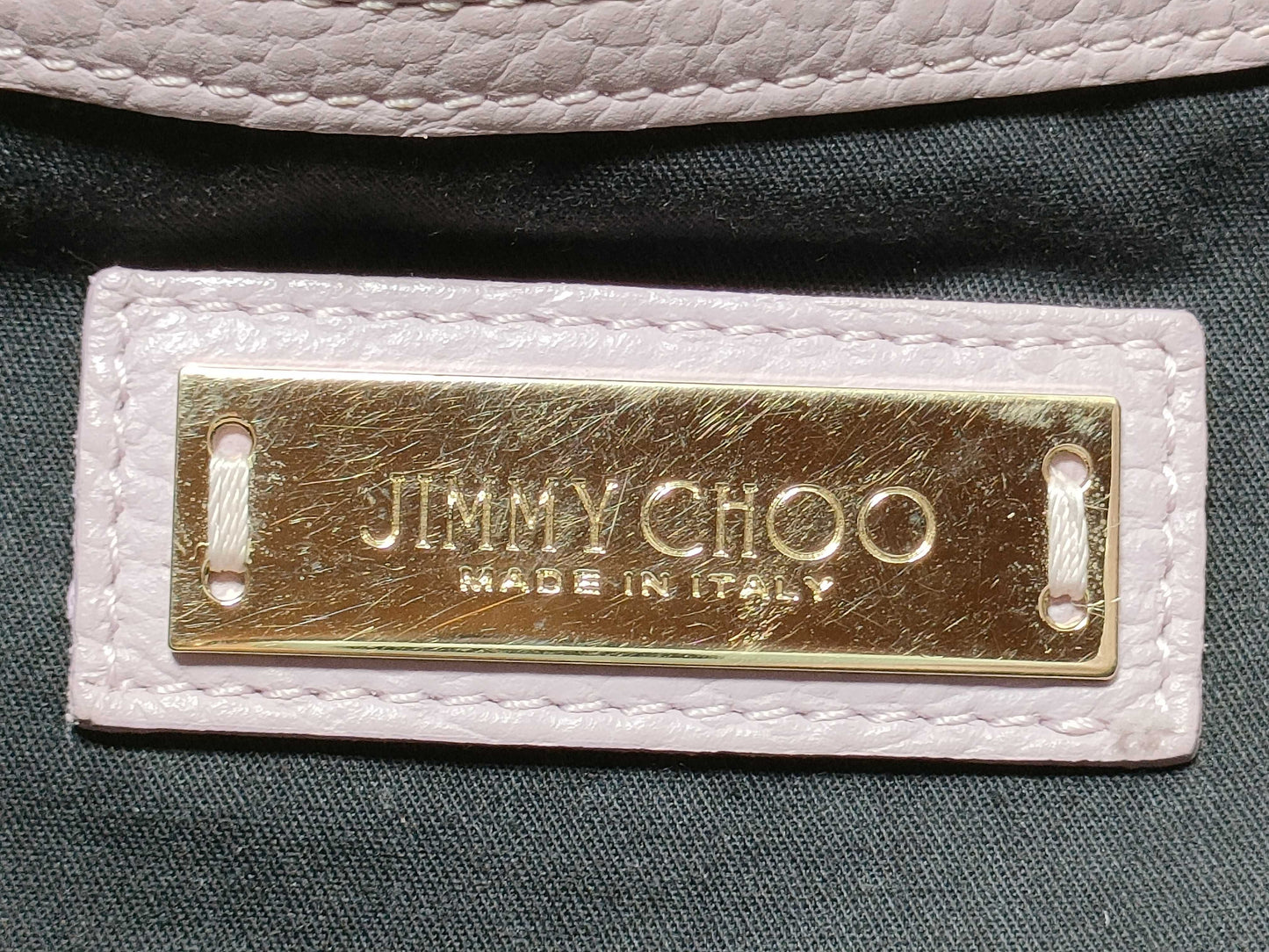JIMMY CHOO Pimlico Tote Bag Embossed Tote Bag