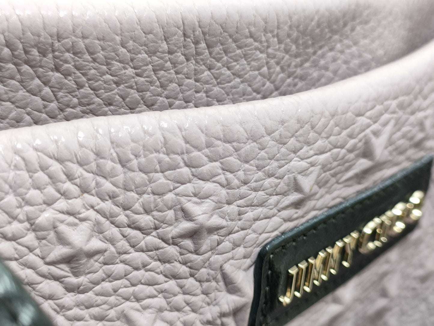JIMMY CHOO Pimlico Tote Bag Embossed Tote Bag