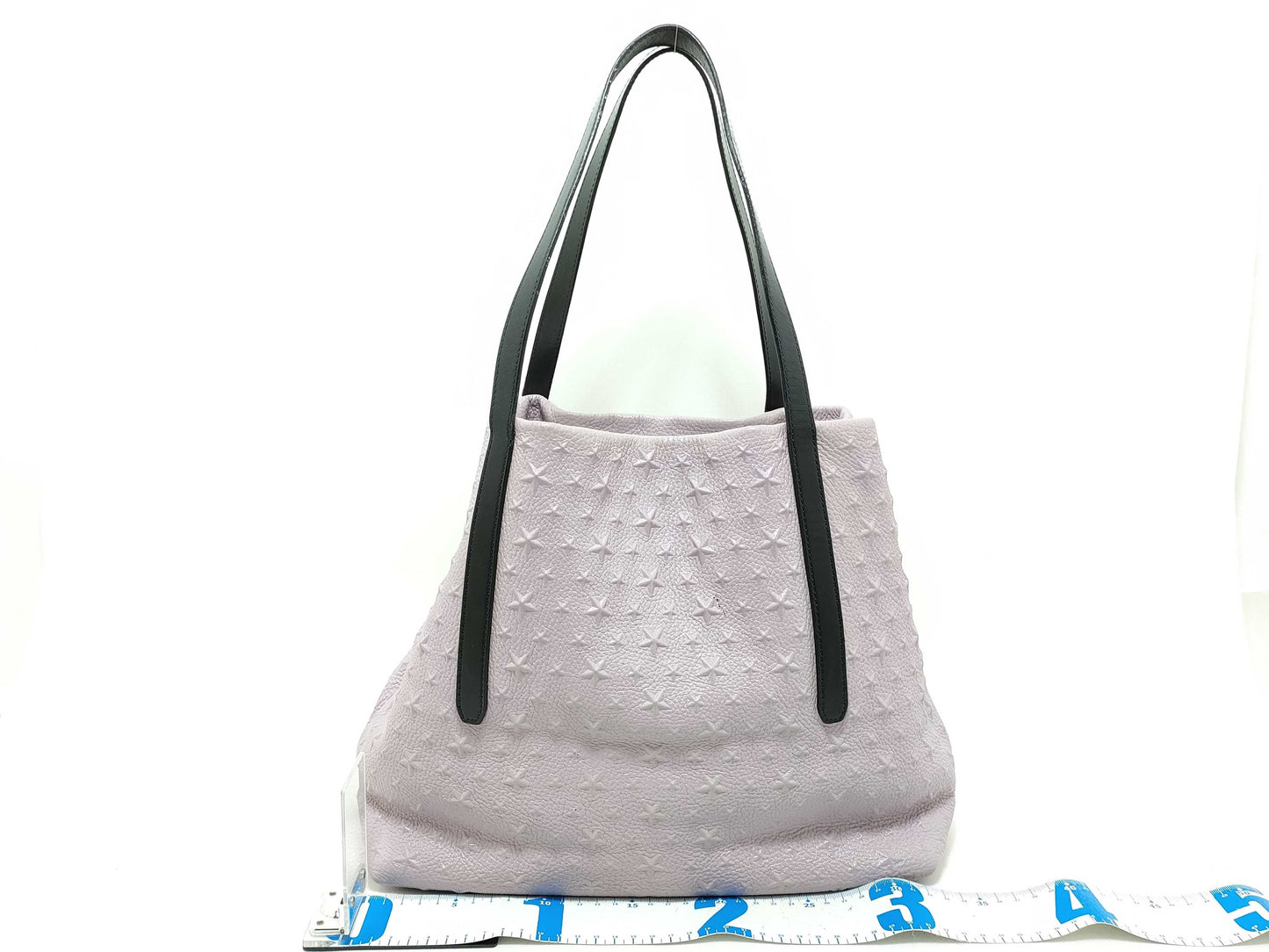 JIMMY CHOO Pimlico Tote Bag Embossed Tote Bag