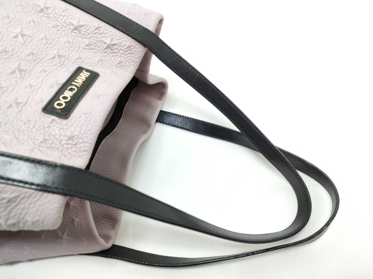JIMMY CHOO Pimlico Tote Bag Embossed Tote Bag