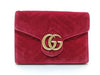 GUCCI Marmont Chain Shoulder Bag Velvet Shoulder Bag