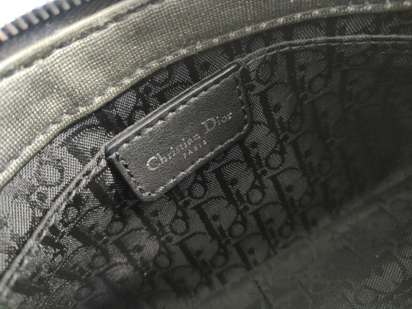 Dior Christian Dior Hardcore Rhinestone Shoulder Bag