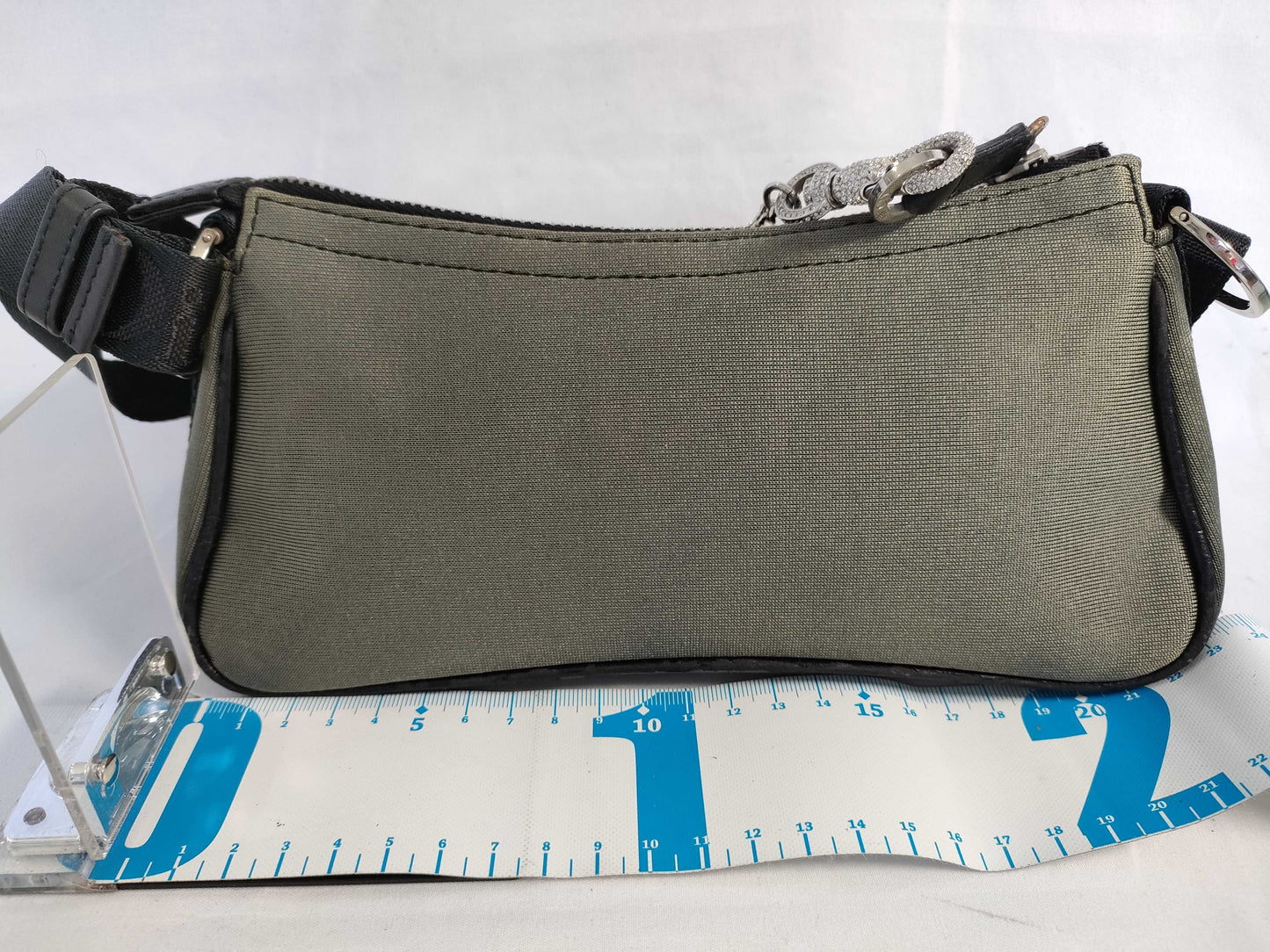Dior Christian Dior Hardcore Rhinestone Shoulder Bag