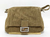 FENDI Mamma Bucket Corduroy Shoulder Bag