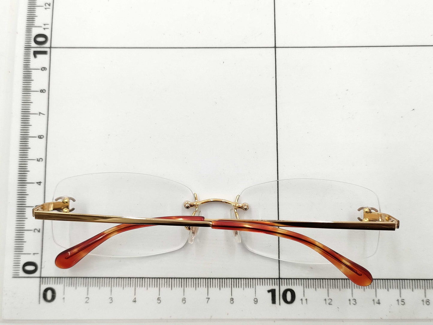 CHANEL Chanel Coco Mark Rimless Glasses Sunglasses