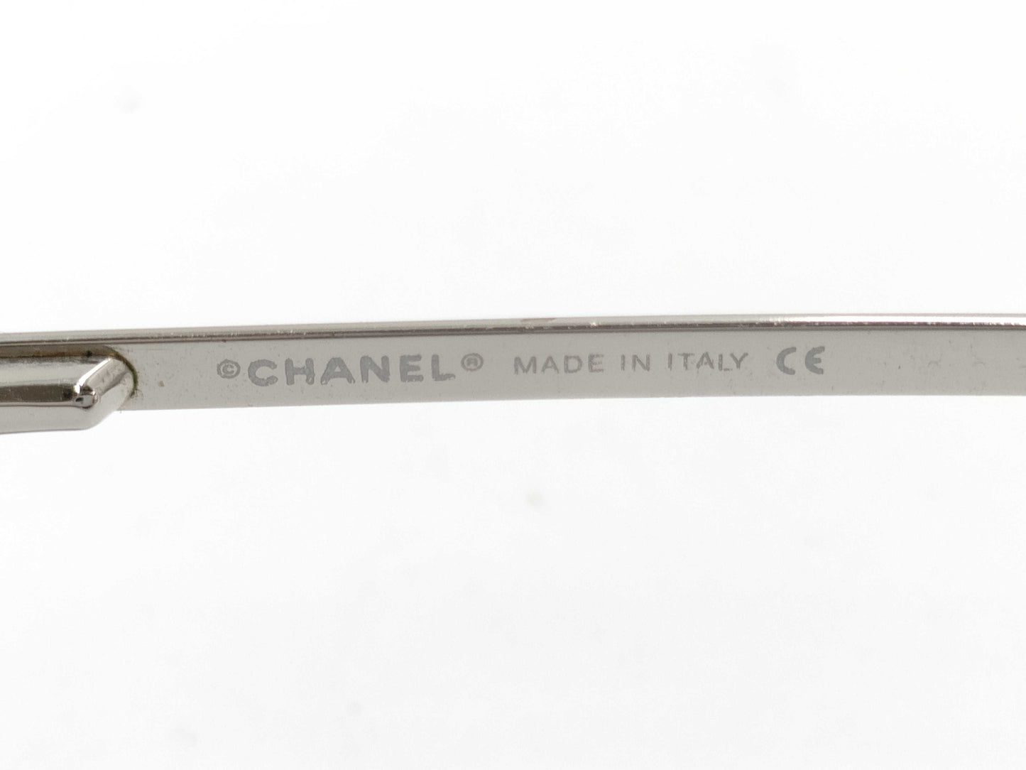 CHANEL Chanel Coco Mark Rimless Vintage Sunglasses