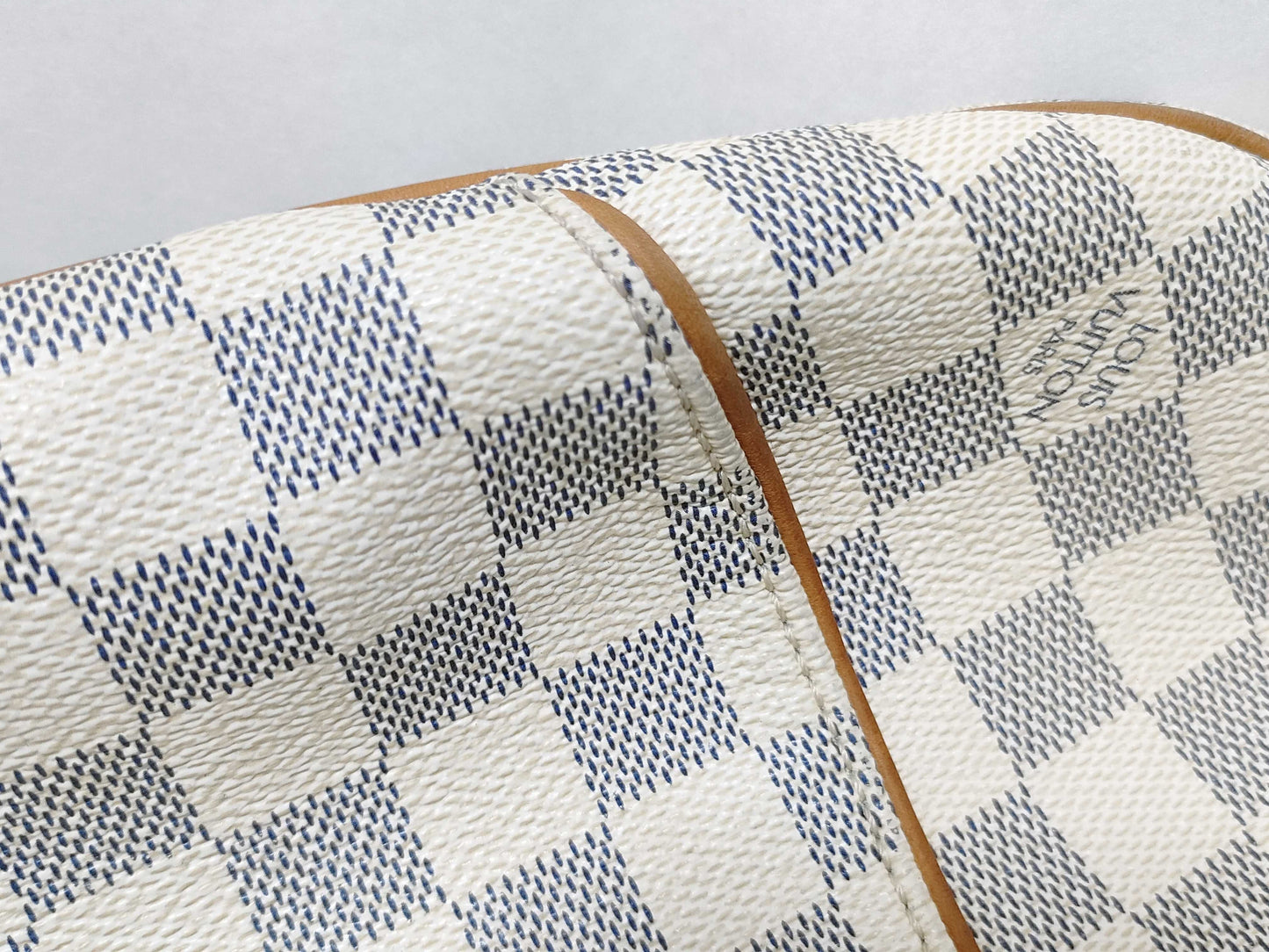 LOUIS VUITTON RFID Unverifiable MI2170 Damier Azur LOUIS VUITTON Damier Azur Galliera PM N55215 MI2170 Handbag