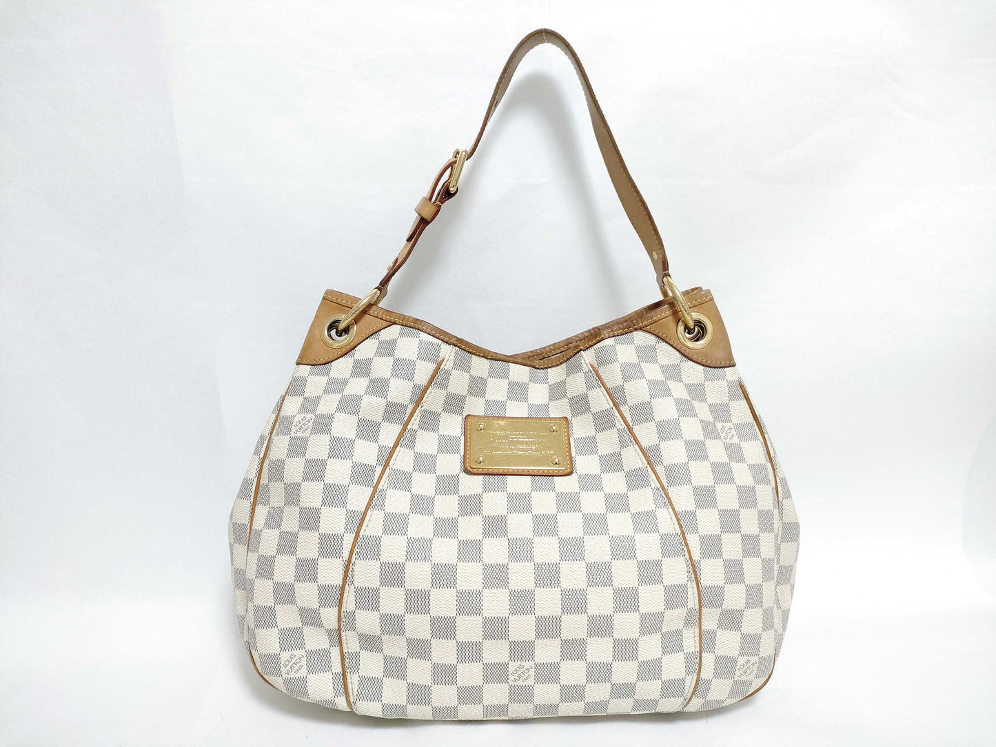 LOUIS VUITTON RFID Unverifiable MI2170 Damier Azur LOUIS VUITTON Damier Azur Galliera PM N55215 MI2170 Handbag