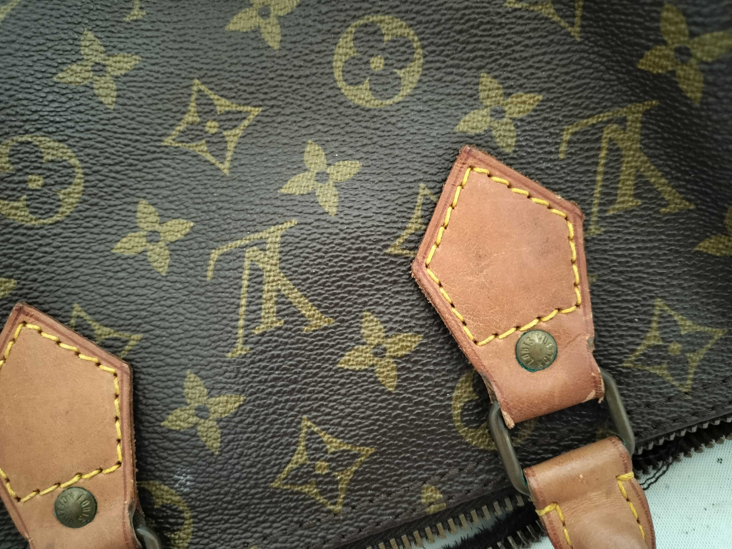 LOUIS VUITTON 821 Monogram LOUIS VUITTON Monogram Speedy 25 M41528 821 Handbag