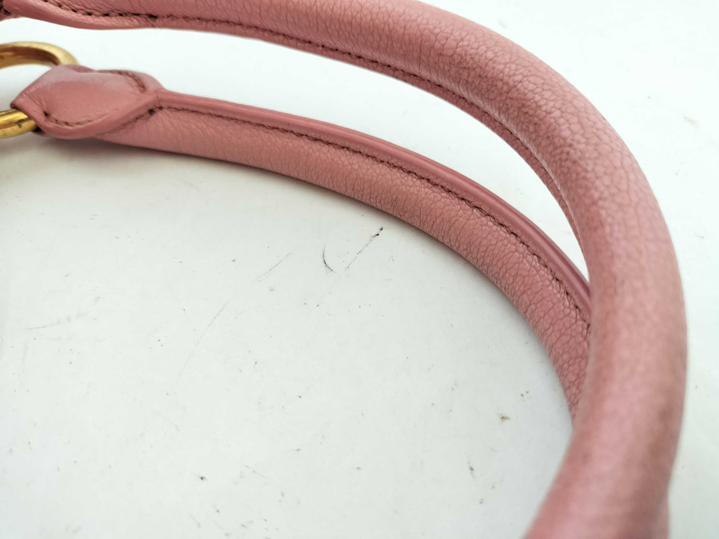 Miu Miu Miu Miu Pink Handbag with Card