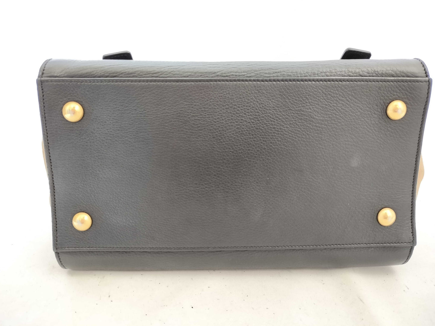 SAINT LAURENT YSL suede shoulder bag with strap