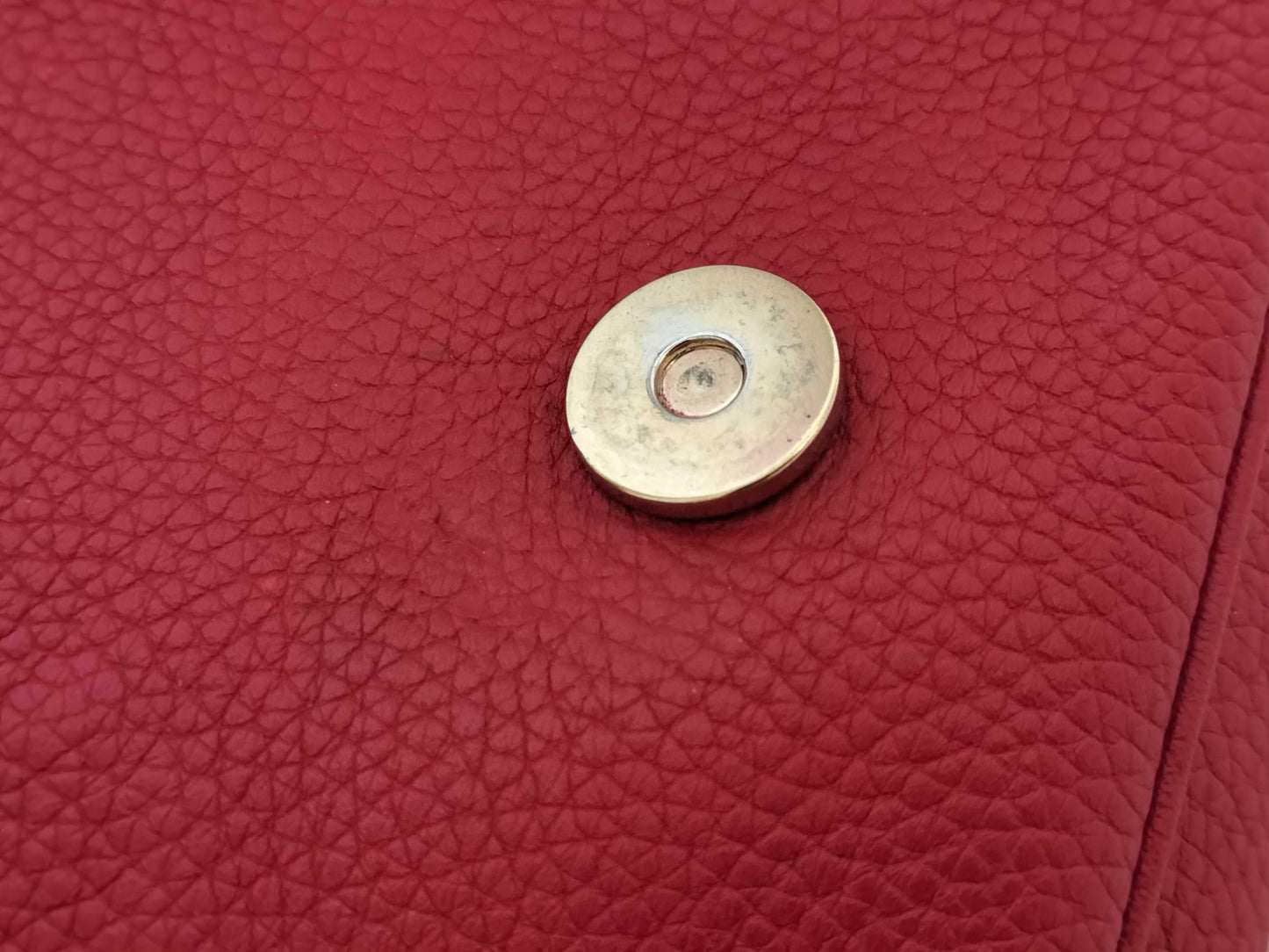 GUCCI GUCCI Double G Soho Chain Shoulder Bag Red Shoulder Bag