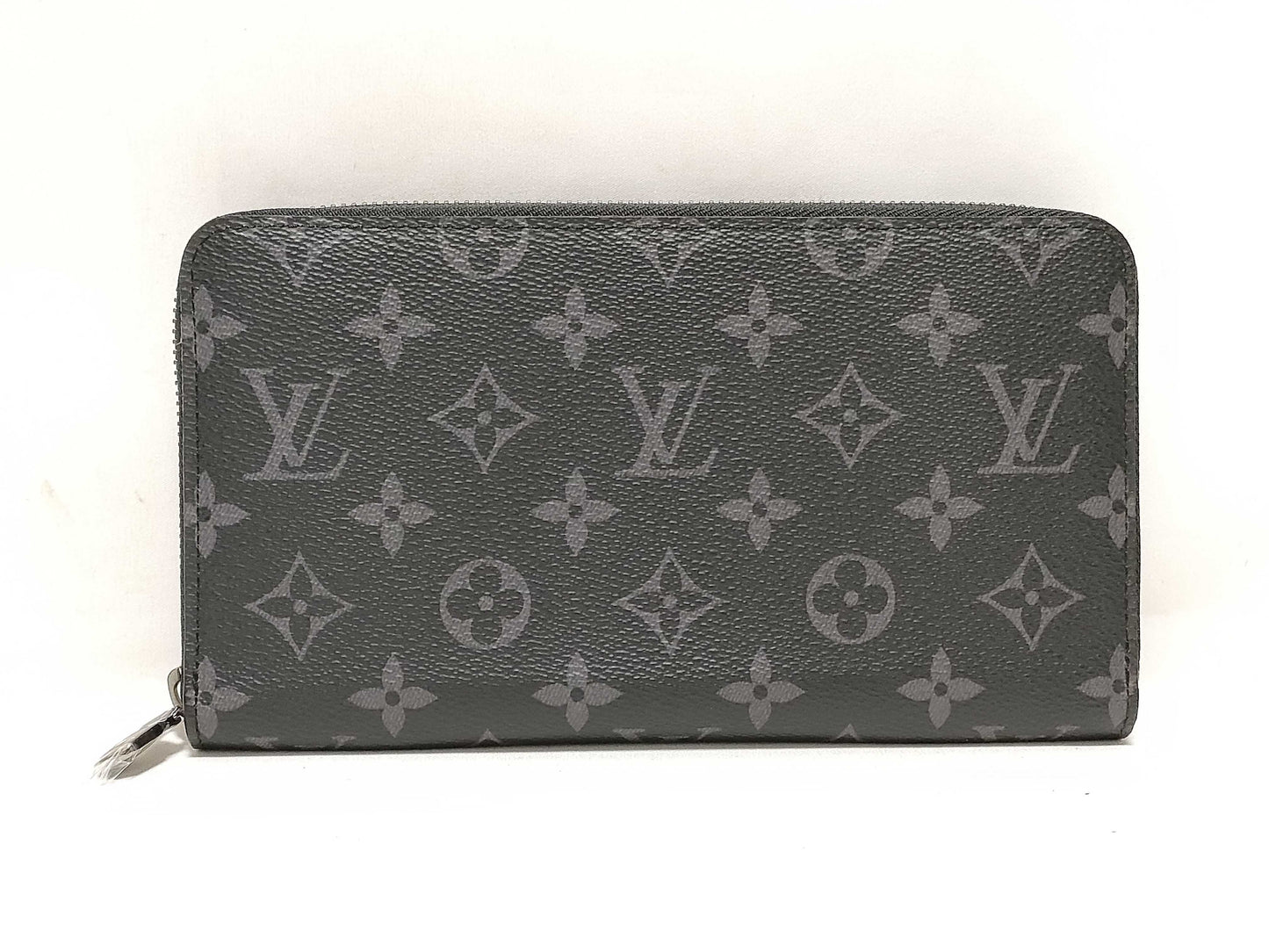 LOUIS VUITTON RFID confirmed, serial number not confirmed, Monogram Louis Vuitton Zippy Organizer NM Monogram Eclipse M82081 RFID wallet