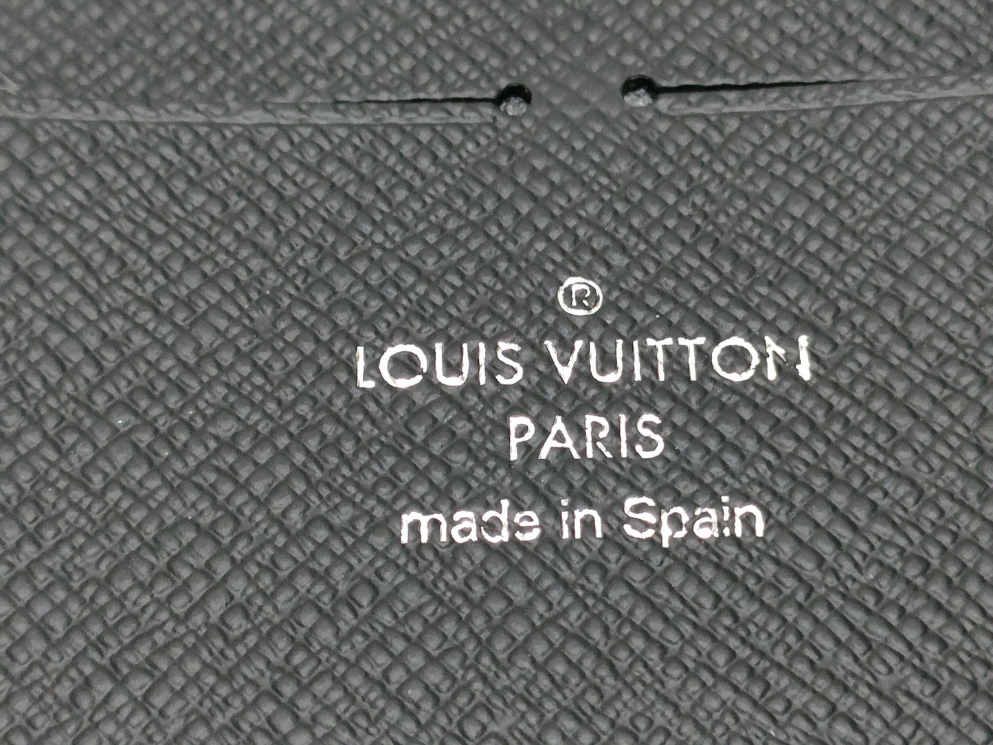 LOUIS VUITTON RFID confirmed, serial number not confirmed, Monogram Louis Vuitton Zippy Organizer NM Monogram Eclipse M82081 RFID wallet
