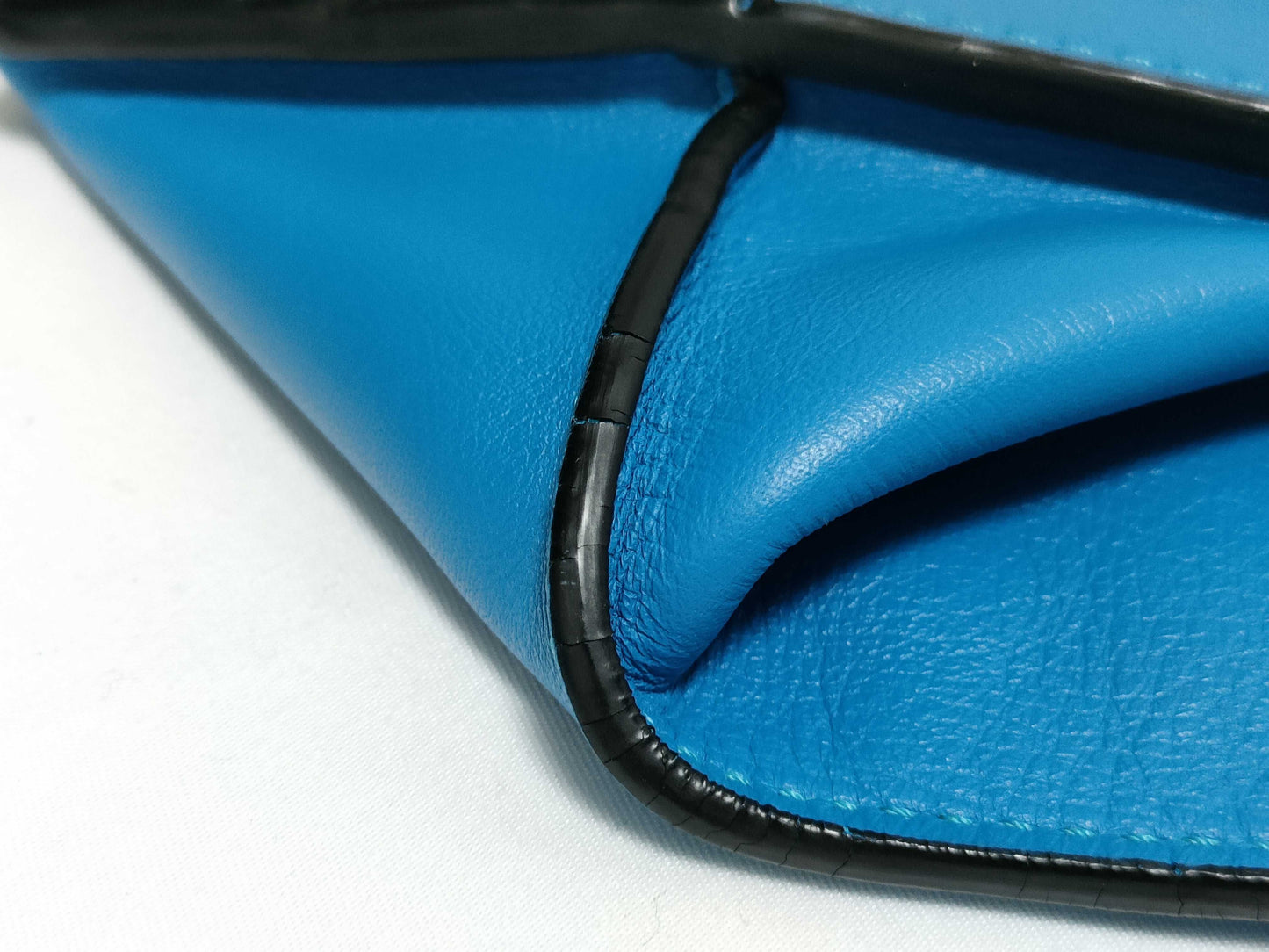 LOEWE Leather Anagram Tote Bag, Blue, 261507