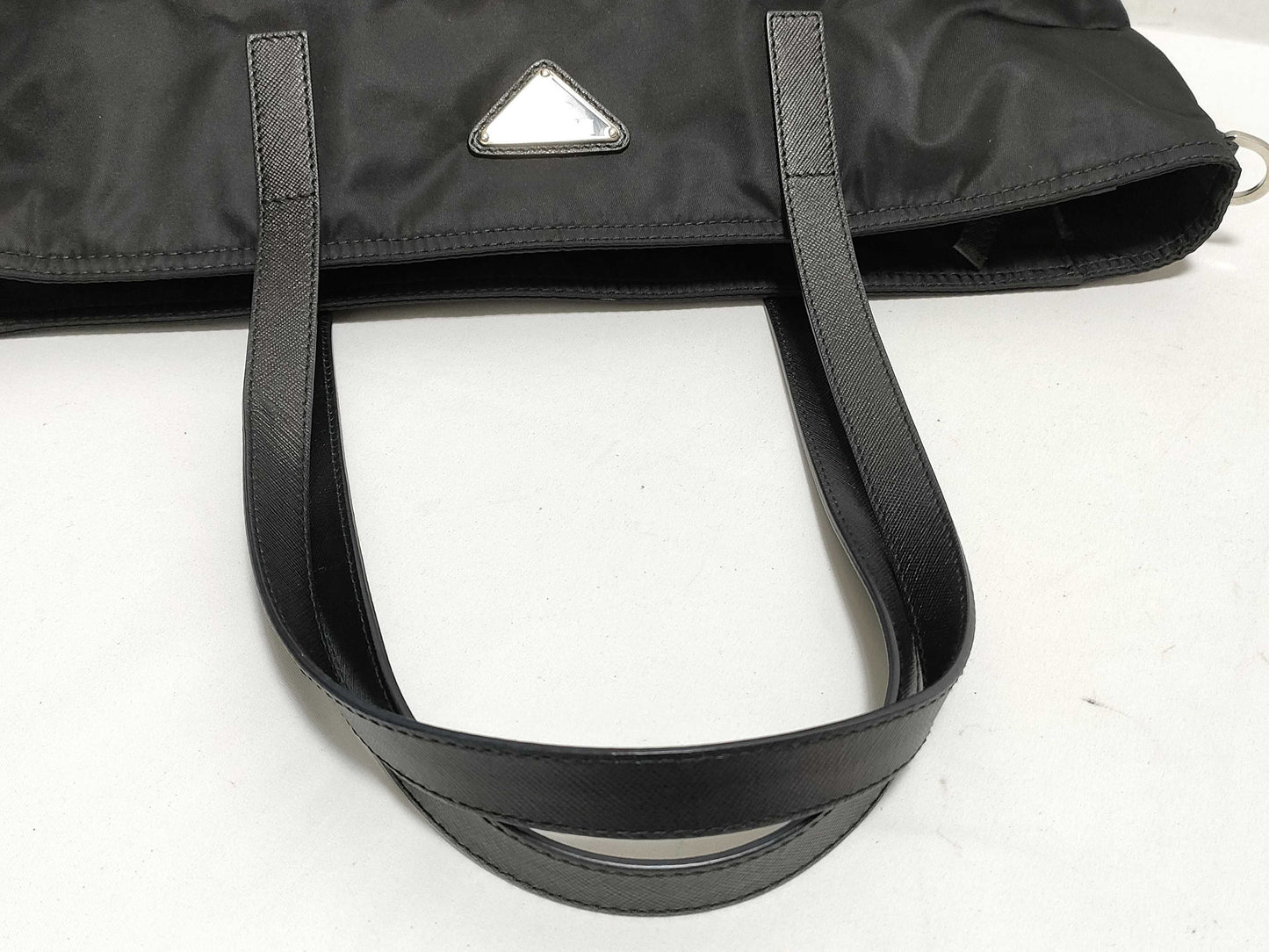 PRADA Nylon Prada Nylon Tote Bag Black br4842 with ST