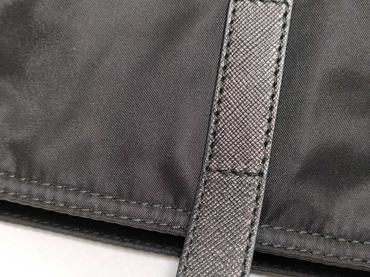 PRADA Nylon Prada Nylon Tote Bag Black br4842 with ST