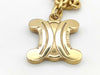 CELINE Necklace Gold Logo Large Logo Necklace
