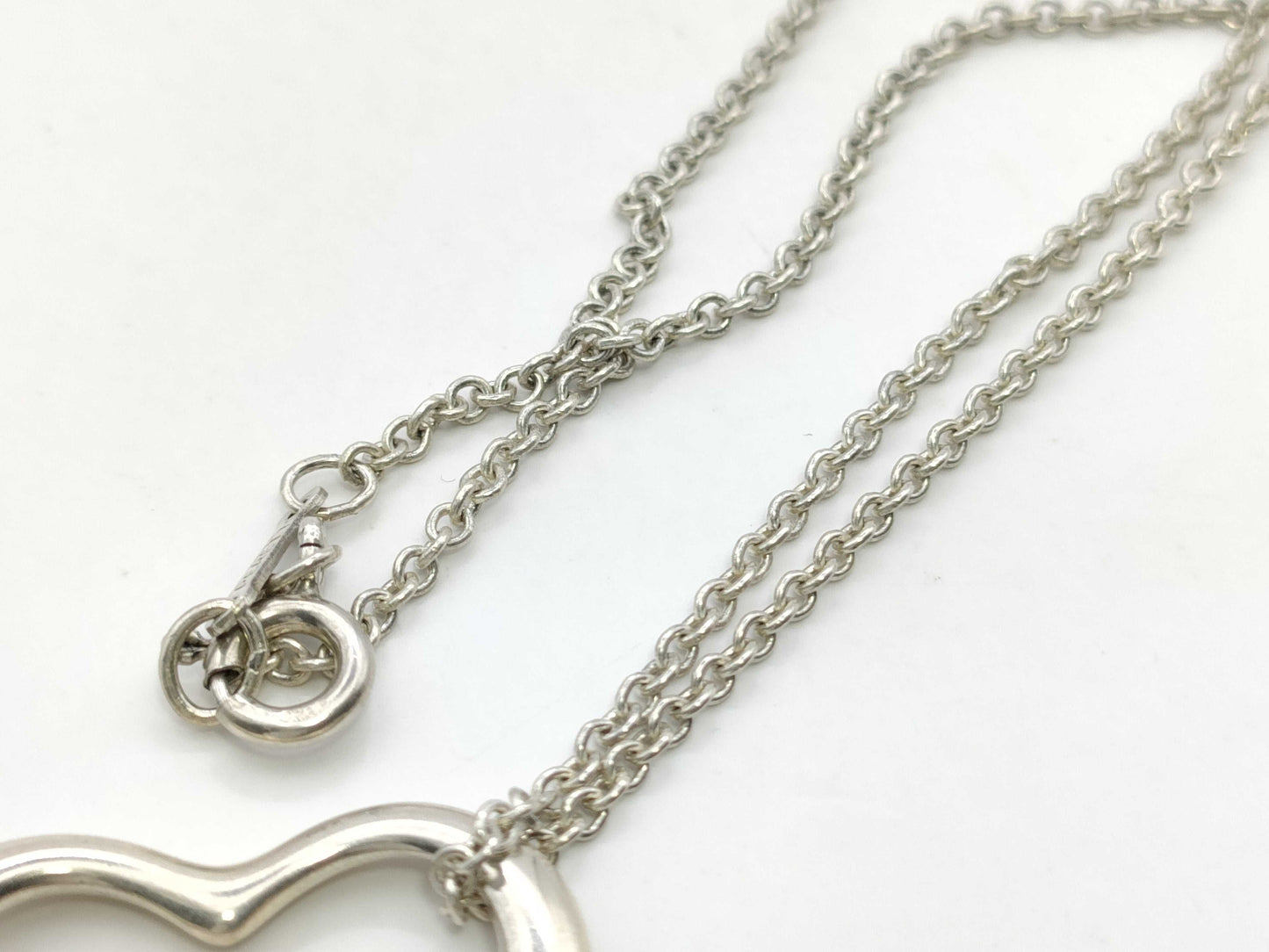 Tiffany & Co. Open Heart Tiffany Sv925 Necklace Open Heart Necklace