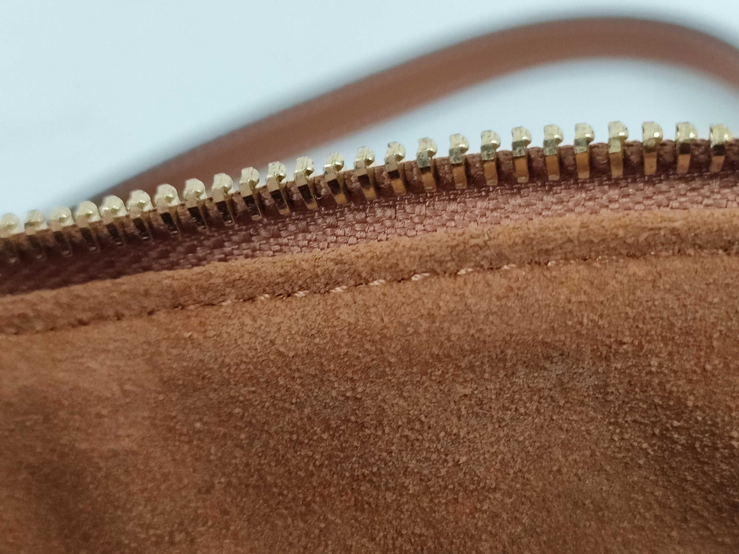 CELINE Small Boston Cuir Triomphe Leather Brown Shoulder Bag/Handbag
