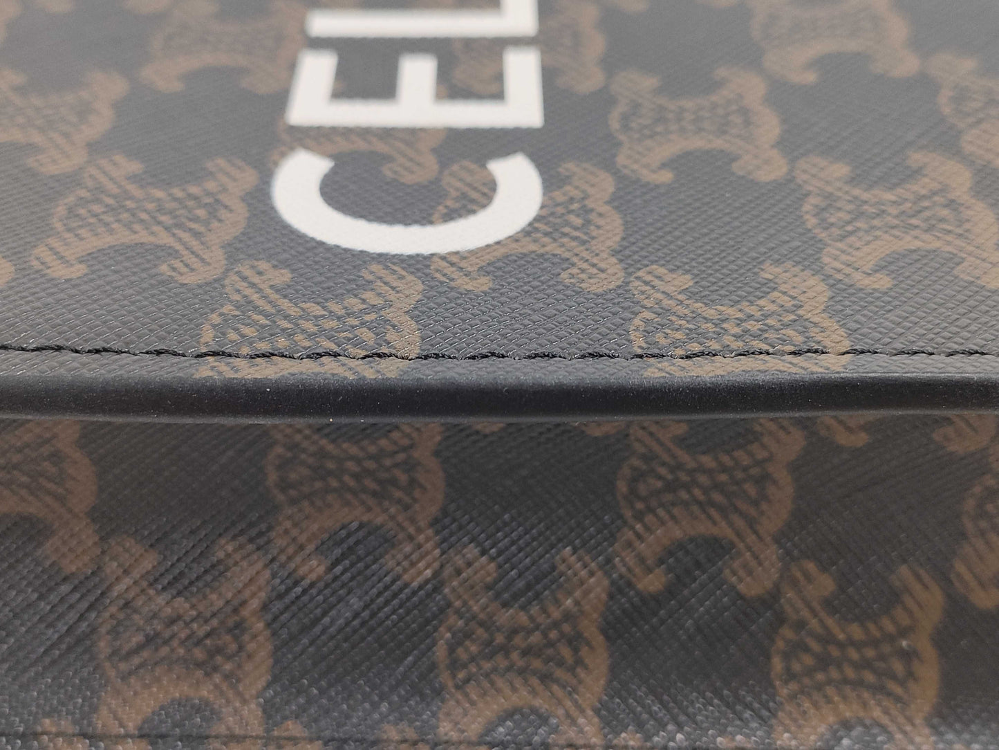 CELINE Triomphe Mini Vertical Cabas Shoulder Bag