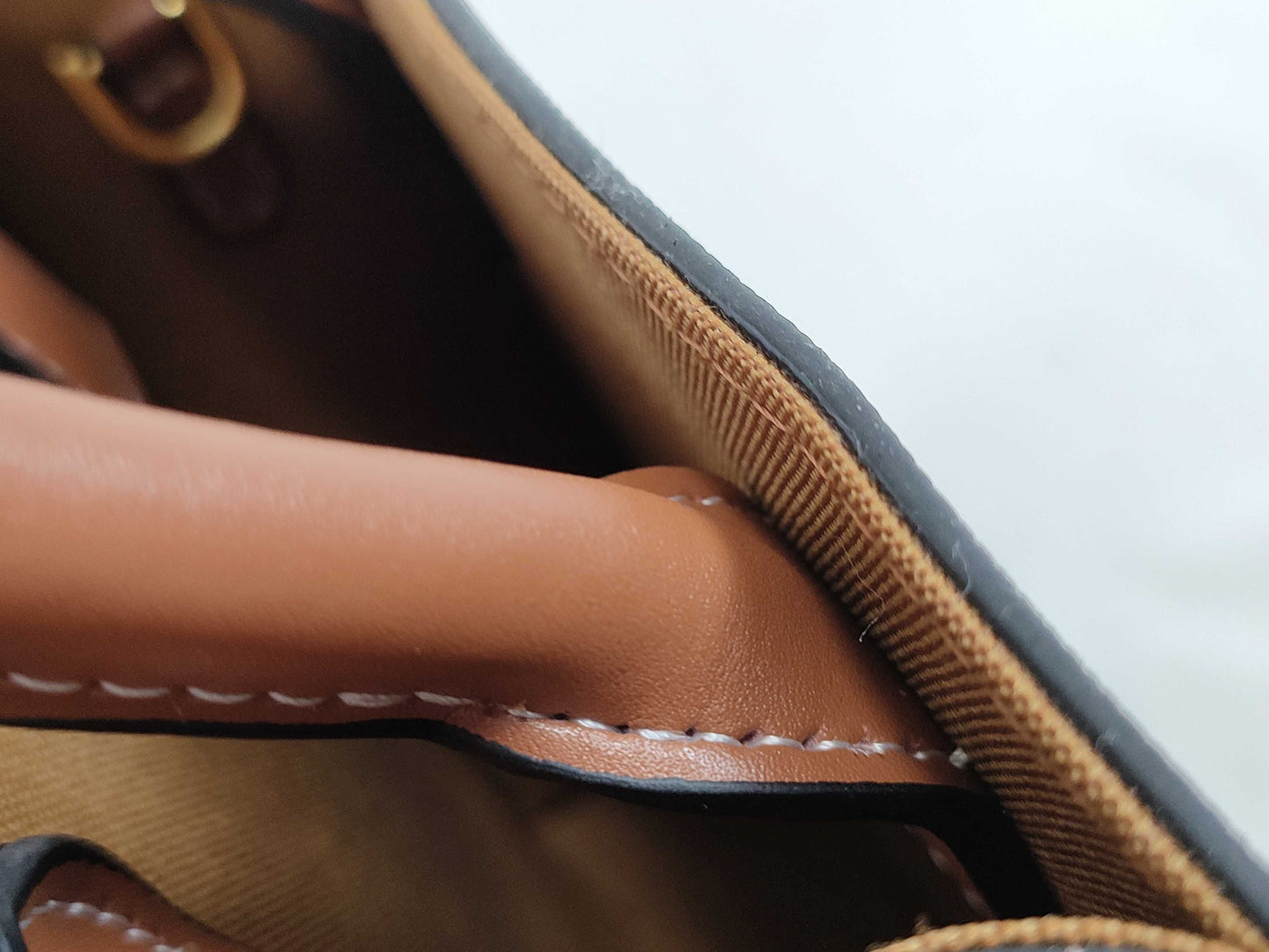 CELINE Triomphe Mini Vertical Cabas Shoulder Bag