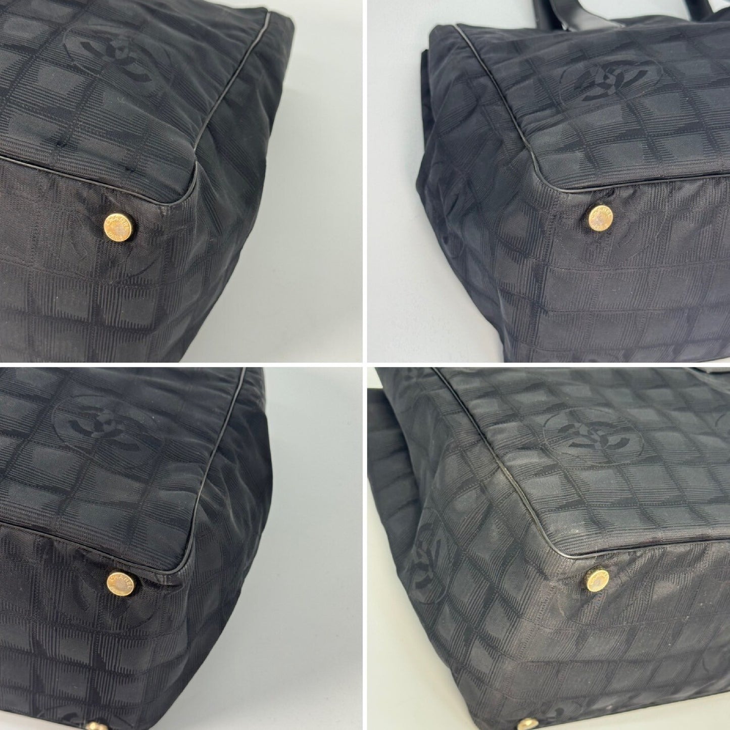 CHANEL New Travel Line Black Tote Bag 9073425