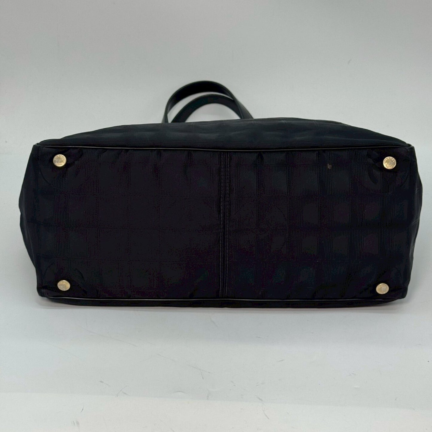 CHANEL New Travel Line Black Tote Bag 9073425