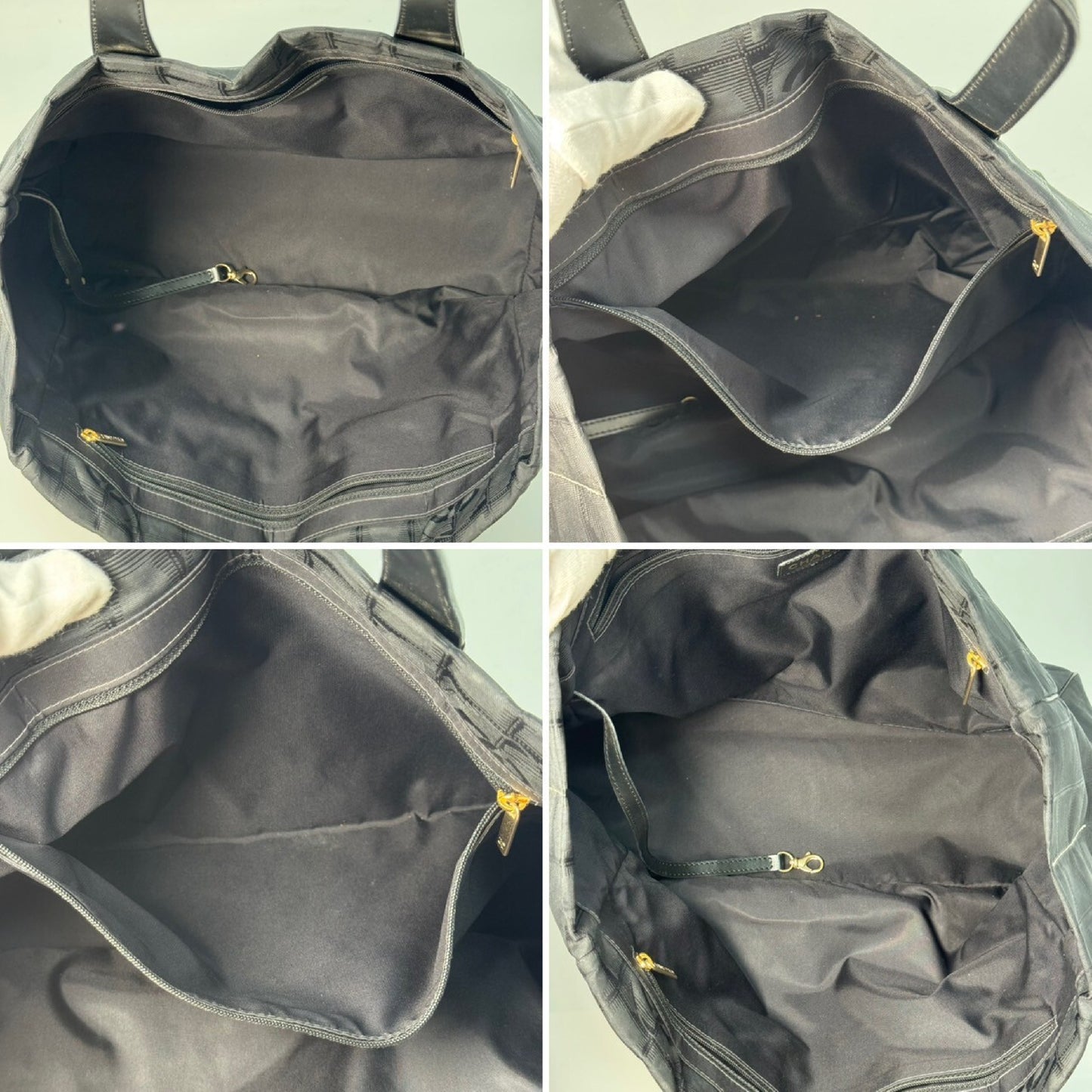 CHANEL New Travel Line Black Tote Bag 9073425