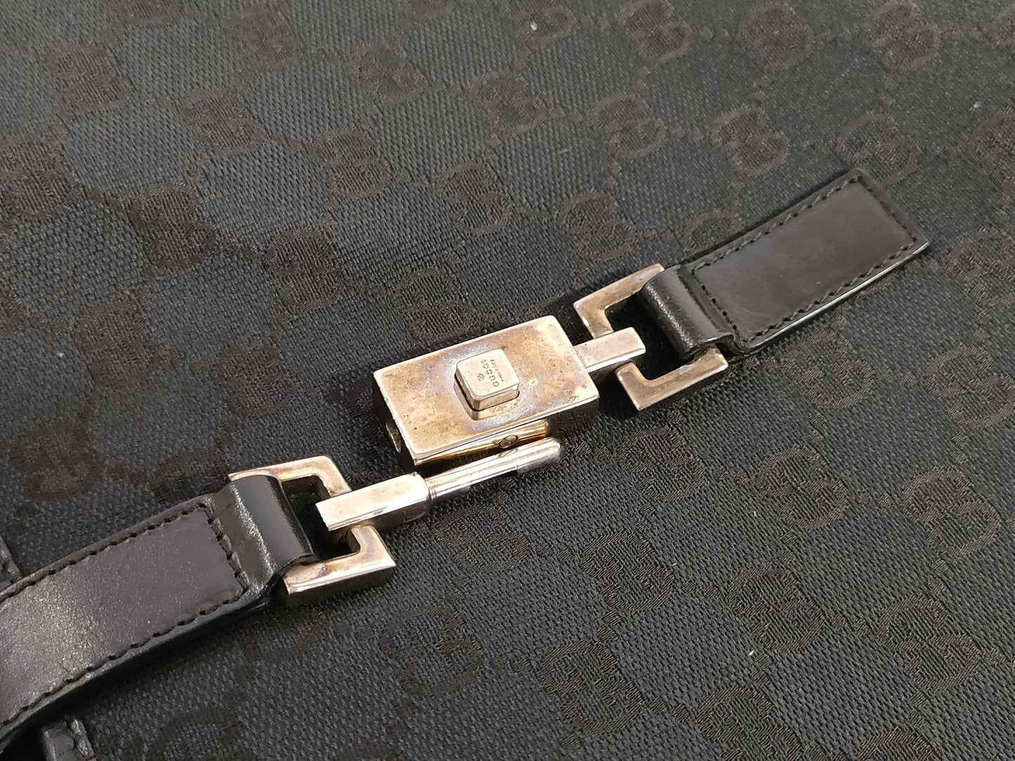 GUCCI Jackie Gucci GUCCI GG Jackie One-Shoulder Bag BLACK Shoulder Bag