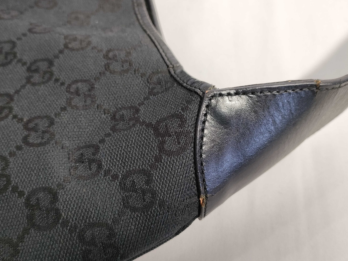 GUCCI Jackie Gucci GUCCI GG Jackie One-Shoulder Bag BLACK Shoulder Bag