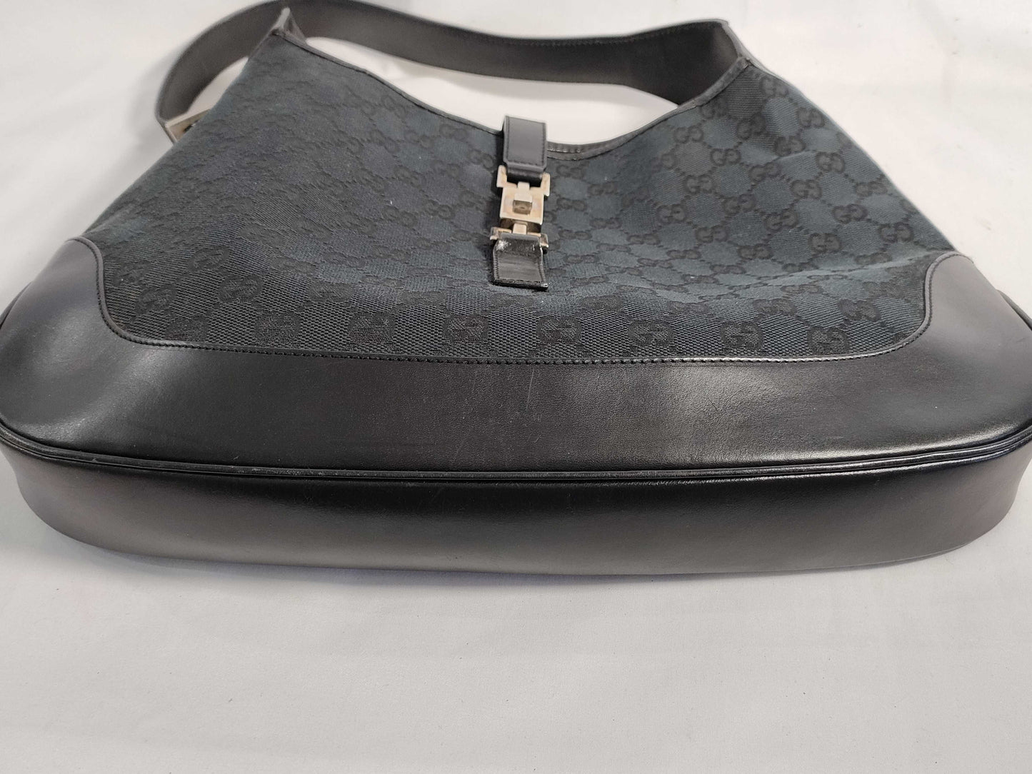 GUCCI Jackie Gucci GUCCI GG Jackie One-Shoulder Bag BLACK Shoulder Bag