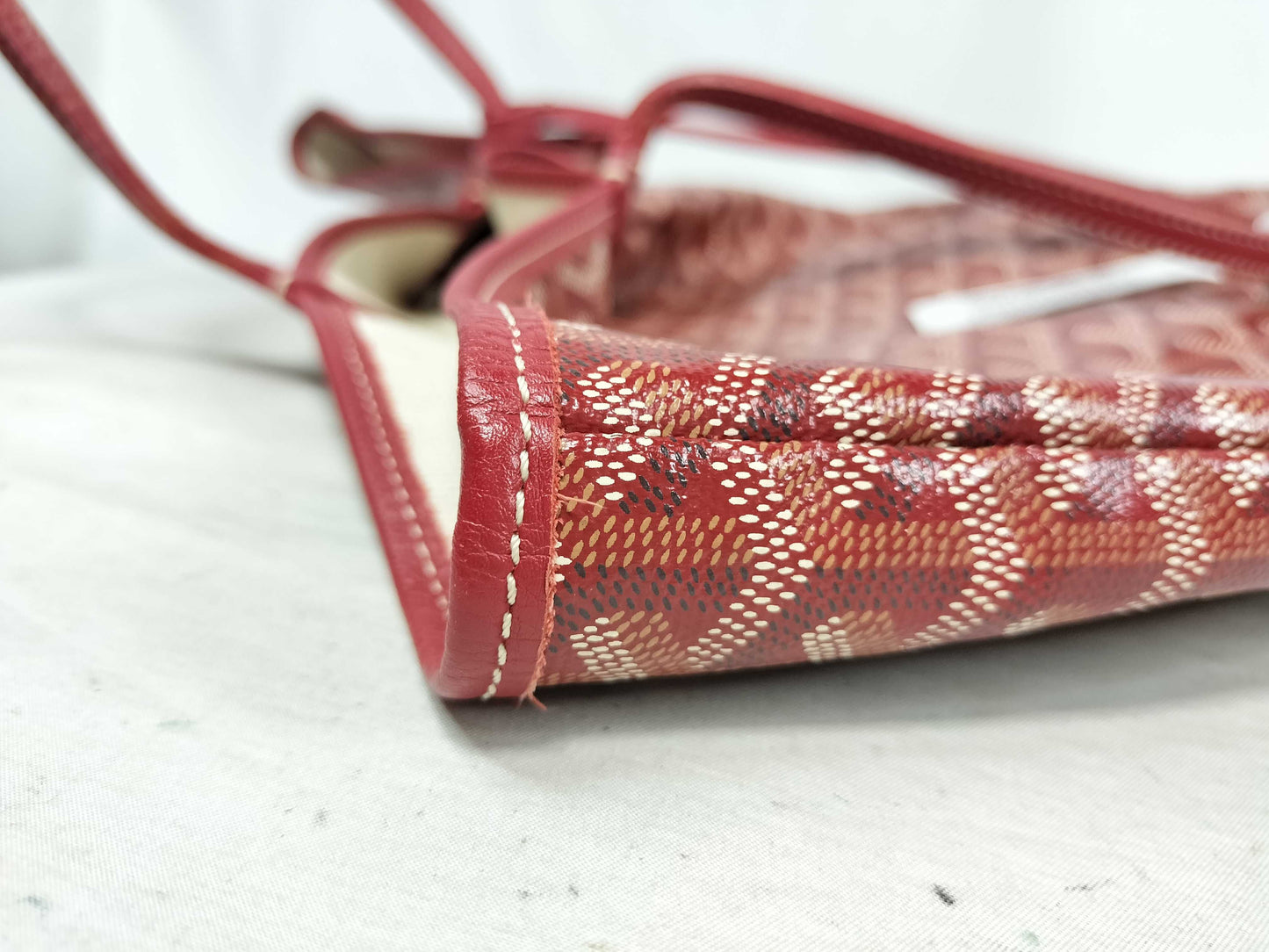 GOYARD Saint Louis PM Red Tote Bag