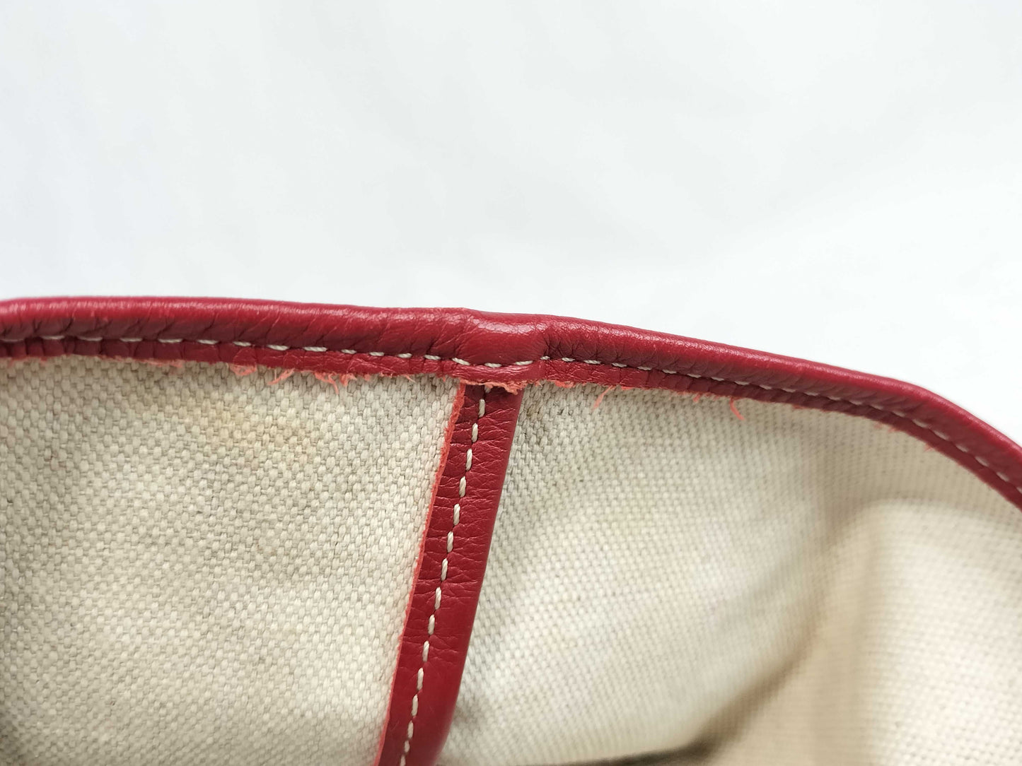 GOYARD Saint Louis PM Red Tote Bag