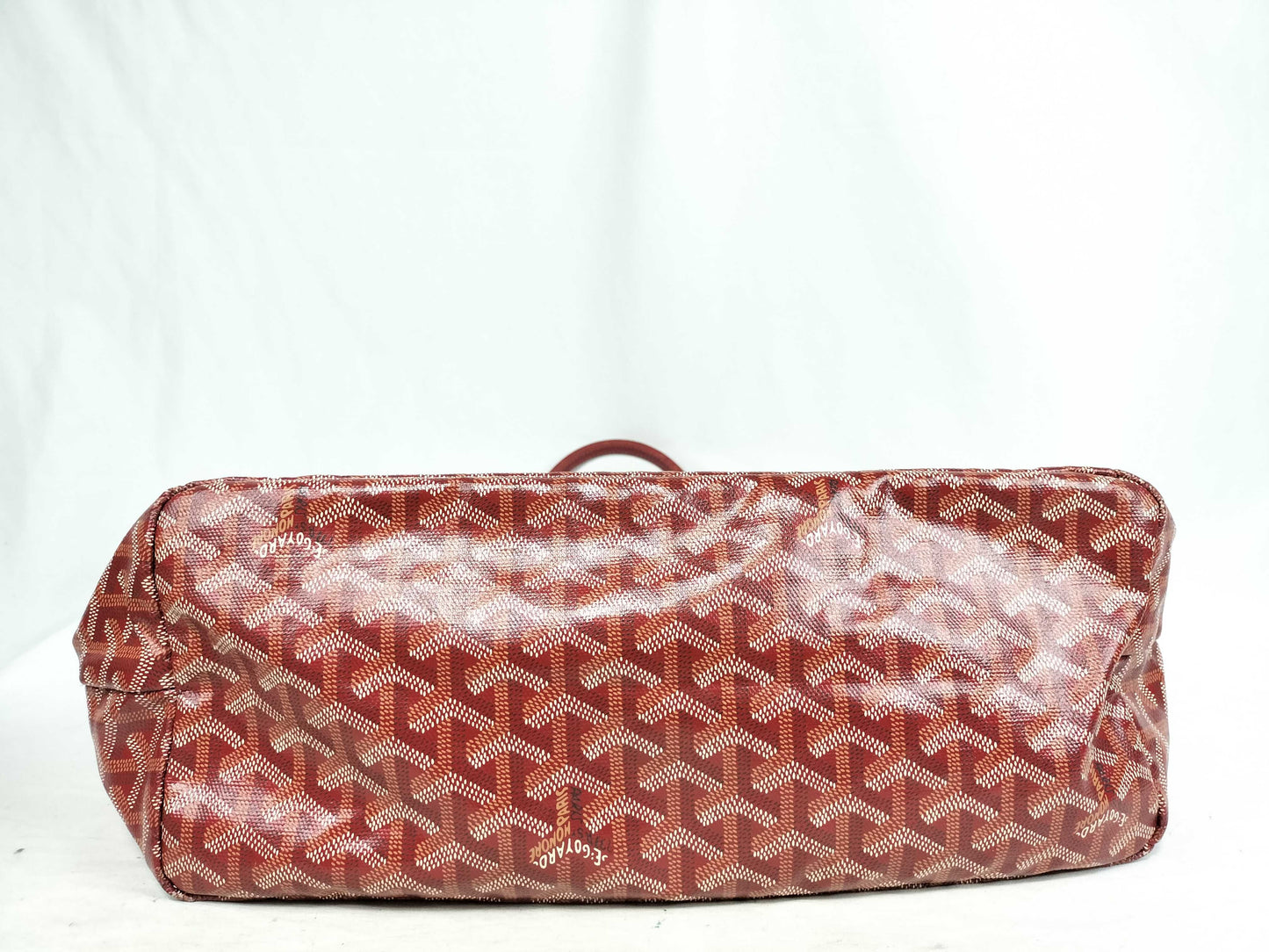 GOYARD Saint Louis PM Red Tote Bag