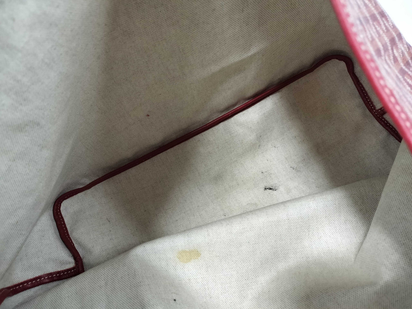 GOYARD Saint Louis PM Red Tote Bag