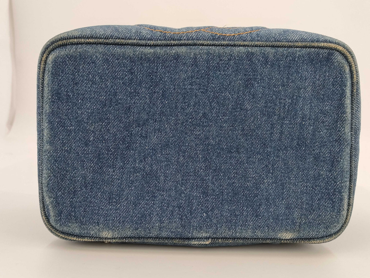 CHANEL denim vanity bag