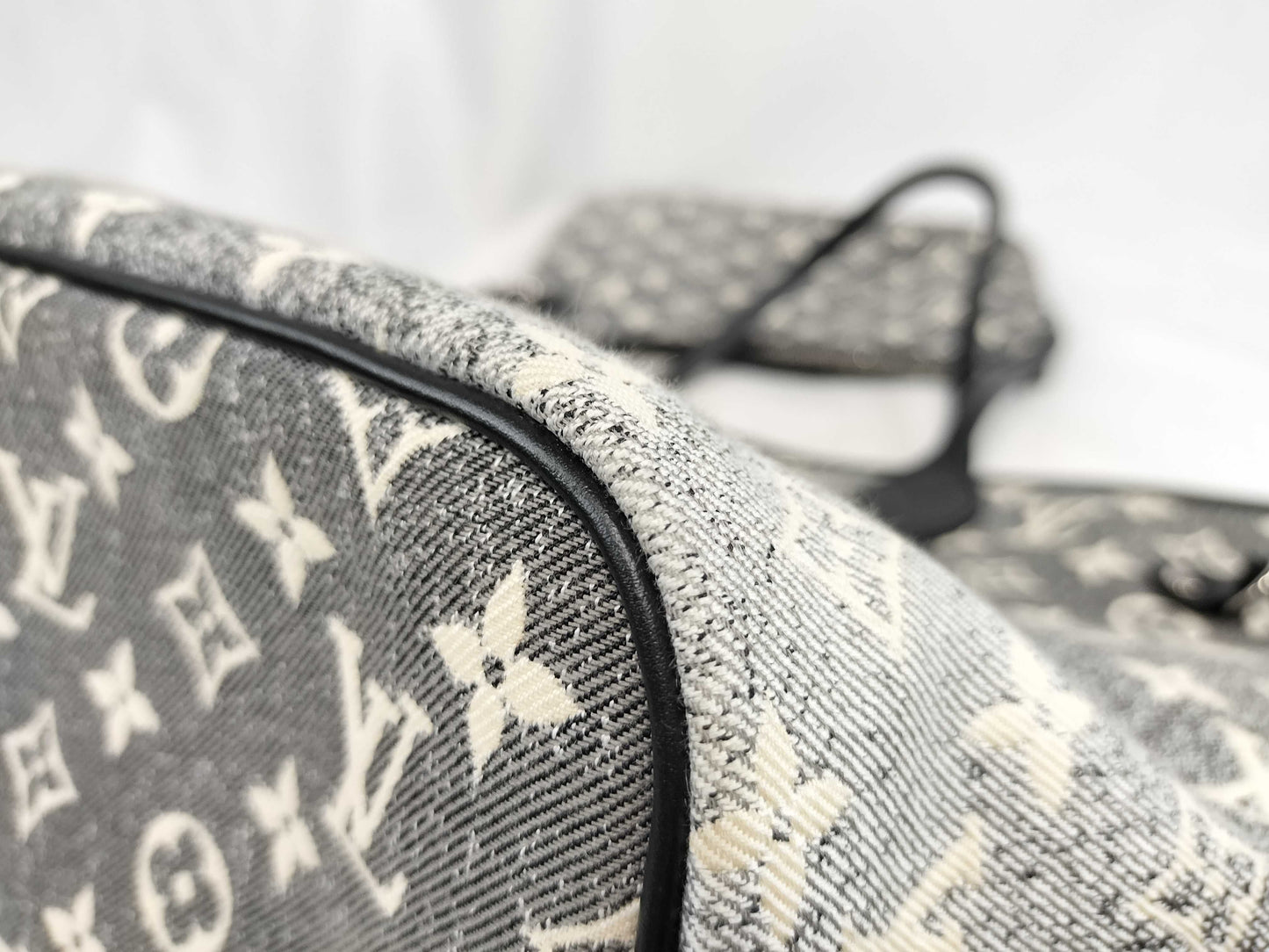 LOUIS VUITTON RFID Unverifiable Serial Number Unverifiable M21465 Jacquard Neverfull MM Tote Bag
