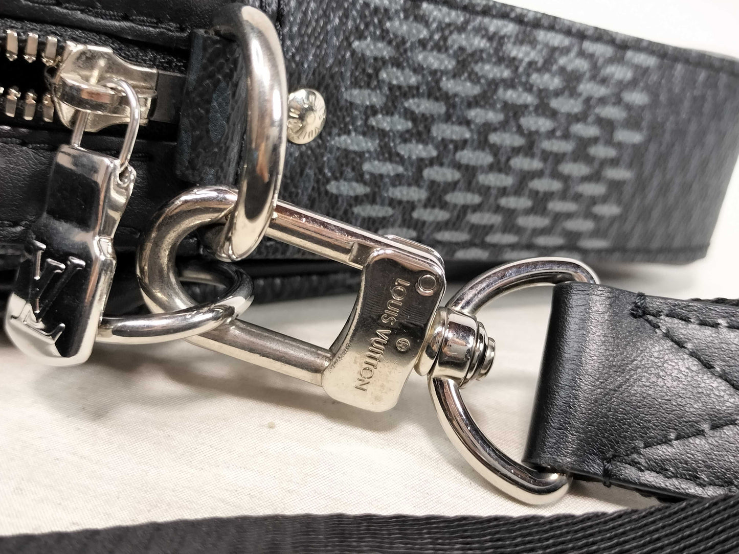 LOUIS VUITTON RFID Unverifiable Serial Number Unverifiable N50017 Trio Messenger Shoulder Bag