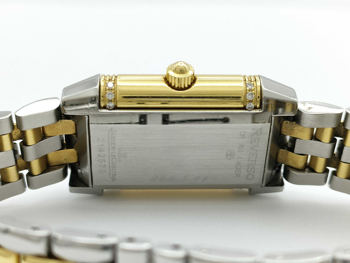 JAEGER LECOULTRE Reverso Q2665120 266.5.44 2142579 Manual Winding Shell Dial Women's Watch