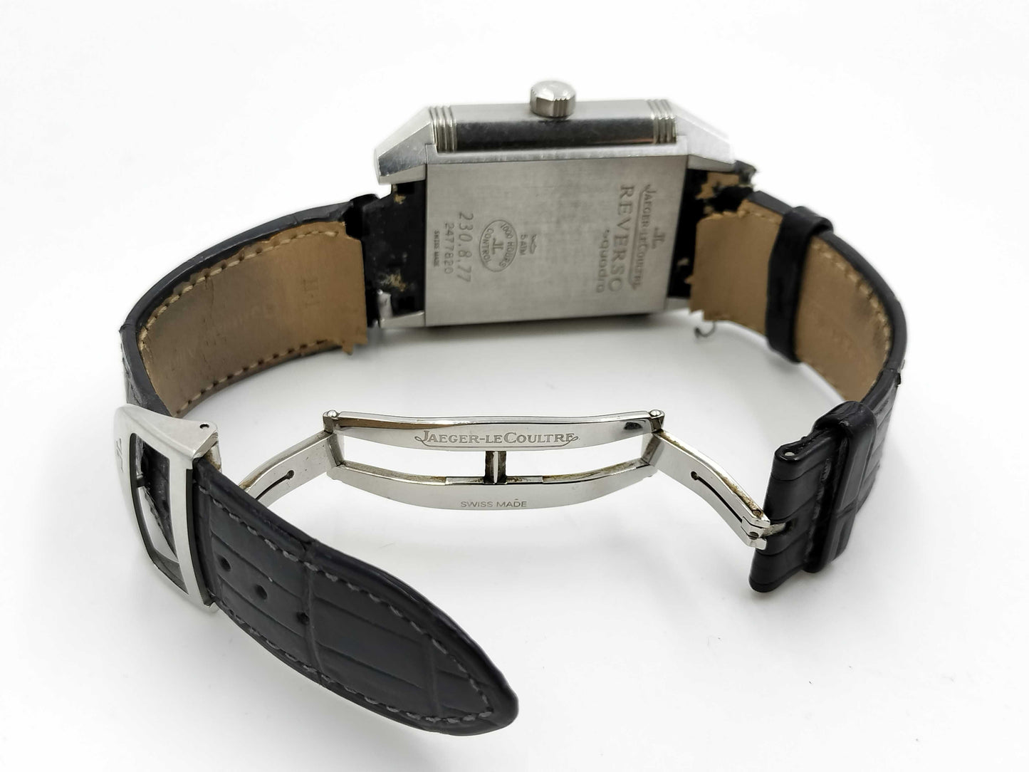 JAEGER LECOULTRE Reverso Squadra Hometime Q7008420 230.8.77 2477820 Automatic Men's Watch